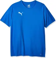Men'S Liga Core Jersey, Electric Blue Lemonade/White, S