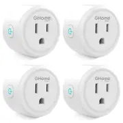 Mini enchufe inteligente compatible con Alexa y Google Home,
