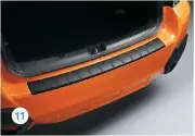 Rear Bumper Protector Cargo Step Panel Resin E7710FL020 for Subaru XV (for: Subaru)