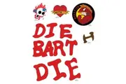 The Simpsons Temporary Tattoo Replica Set