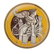 La DoubleJ Sphynx Saffron Decorative Plate