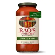 Homemade Tomato Sauce, Tomato Basil, 24 Oz, Versatile Pasta Sauce, Carb Consciou