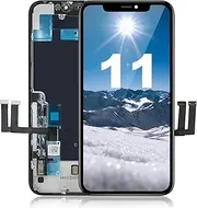 for iPhone 11 LCD Screen Replacement,Wholesale Full HD COF Touch Digitizer Display Assembly with Waterproof Adhesive Compatible with iPhone 11 Screen Replacement 6.1 inch (A2111,A2223，A2221) No Tools