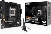 ASUS TUF Gaming B650M-PLUS WiFi AMD Ryzen AM5 Micro-ATX Motherboard, 14 Power Stages, PCIe 5.0 M.2 Support, DDR5 Memory, WiFi 6 and 2.5 Gb Ethernet, USB4 Support and Aura Sync