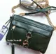 現貨Rebecca Minkoff mini mac-forest green 森林綠金鏈 女包