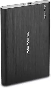 ACASIS 500GB USB3.0 2.5" Portable External Hard Drive for Desktop Laptop HDD Hard Disk (500GB, Black)
