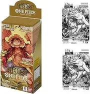 BANDAI ONE Piece Card Game Premium Booster, ONE Piece Card The Best [PRB-01] (Box), 10 Pack