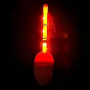 GkgWuxf Glowing Bobbers for Night Fishing - Night Fishing Light up Bobbers,Sturdy Fishing Floats and Bobbers, Professional Night Fishing Lighted Bobbers for Men, Father