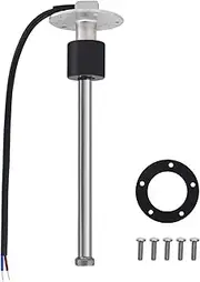 Geloo 8" Marine Fuel Sending Unit - 0-190ohm Gas Tank Sensor for Boat Fuel Level Gauge & Water Tank (200mm)