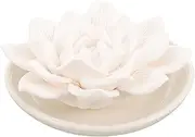 Luxshiny Essential Oil Passive Flower Diffuser Stone Diffuser for Small Mini Room, Desk Decorative, Bathroom