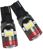 501 White W5W T10 (12V-24V) 5* 3030 SMD Canbus LED Bulbs (5500K) Car Sidelight, Number Plate, Interior led lights, Pack of 2
