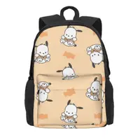 在飛比找蝦皮購物優惠-三麗鷗 Sanrio Pochacco雙肩包戶外旅行運動大容