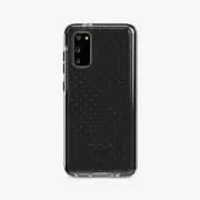 tech21 Evo Check Phone Case for Samsung Galaxy S20, Black/Smokey