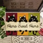 Cat Pattern Welcome Doormat Doormat Kitchen Carpet Rug Floor Mat Home Decor