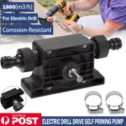 Hand Electric Drill Drive Self Priming Pump Water Oil Fluid Transfer Pump Tool