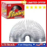 The Original Slinky Walking Spring Toy, Basket Stuffers, Metal Slinky, Fidget US