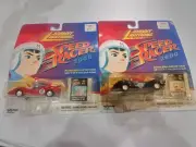 Johnny Lightning Playing Mantis Speed Racer 2000 Vehicles #11 #12