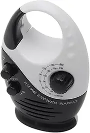 jojofuny Waterproof/Radio Portable Emergency Weather Radio Shower Speaker for Camping Travel and Outdoor Activities