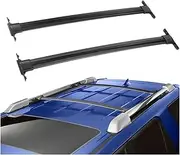 Car Roof Rack Cross Bars Compatible for Toyota 4 Runner 2010-2022 Luggage Kayak Cargo Carrier Aluminum Roof Rack Rail 45-50KG Load Black
