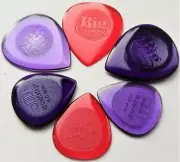 Jim Dunlop Stubby Jazz & Big stubby Guitarpicks 6 Picks 1.0, 2.0, 3.0mm