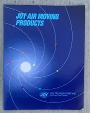 Vtg Joy / Green Air Moving Products Fan Mining Maritime Industry Nuclear 10 Pgs