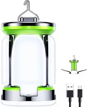 Camping Lantern Rechargeable, Blukar Super Bright LED Camping Lights Lamp with 7 Light Modes, Waterproof & Portable Outdoor Tent Light ,10+ Hrs Battery Life for Camping, Emergency, Fishing etc.