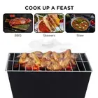 Wallaroo Outdoor Fire Pit for BBQ, Grilling, Cooking, Camping- Portable Brazier