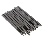 Carbon Steel Leather Punching Tools Round Punch Hollow Punch for Belt Strap Hole