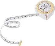 ZUNOXAZ Automatic Telescopic Body Measuring Tape Flexible Soft Tape Measure for Accurate Waist Body Measurements Portable Multi Tracking Tool for Women