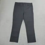 NEW DKNY Jeans Womens XL Gray Stretch Slim Fit Pants Polyester Rayon Blend