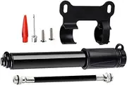 Tire Pump for Cycling,Portable Cycling Tyre Air Pump | Compact Fast Inflation Tool with Hose, Sports Equipment Maintenance Gear for Soccer Ball, Mountain Road Riding