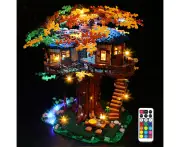 Brick Shine Light Kit for LEGO(R) Tree House 21318 - Remote Version