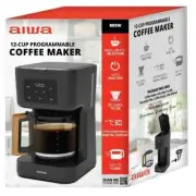 Aiwa 12-cup Programmable Coffee Maker With Digital Display