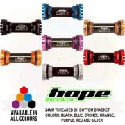 Hope DH MTB BSA Bottom Bracket 24mm Threaded 83mm - All Colors - Brand New