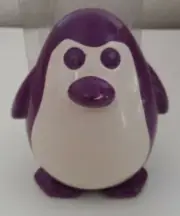 CERAMIC PURPLE PENGUIN 'SMIGGLE' MONEY BOX BNIB