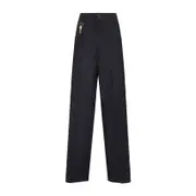 [Carven] Carven-Blue Wide Leg Cotton Jeans-Donna 34 FR