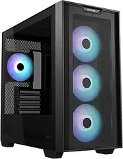 ASUS A21 PLUS micro-ATX case (Support for 165 mm CPU cooler, 360 mm radiators, 380 mm graphics card, ATX PSU, hidden connector motherboard, black and white color options)