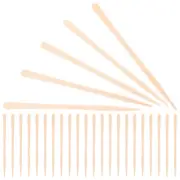 100pcs Wooden Wax Sticks Chin Hair Removal Small Waxing Applicators
