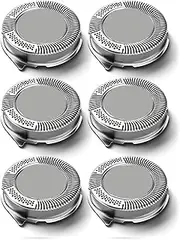 SH50 Shaving Heads, Replacement Blades, Compatible With Philips, Shavers Series 5000 S5160 S5210 S5205 S5370 Replace The Shaving Head(6pcs)