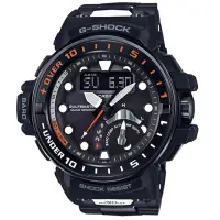 在飛比找momo購物網優惠-【CASIO 卡西歐】G-SHOCK 強悍進階領航員雙顯腕錶