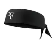 Federer Tennis Headband Sports Bandana Sweat-absorbent Quick-drying Headband black