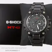 Authentic Casio G-Shock Men's Stainless Steel MT-G Series Watch MTGS1000BD-1A