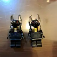 在飛比找蝦皮購物優惠-樂高LEGO 埃及系列胡狼神，阿努比斯人偶如圖，兩隻合售