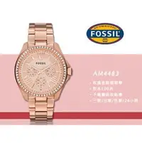 在飛比找PChome商店街優惠-CASIO 時計屋 FOSSIL 手錶專賣店 AM4483 