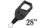 Key-Bak Integrated Carabiner 系列28吋 超級負重伸縮鑰匙圈 (附大扣環)