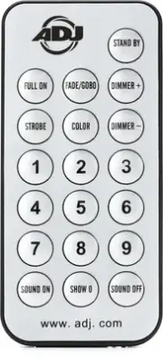 ADJ UC-IR Universal Infrared Remote Control (5-pack) Bundle