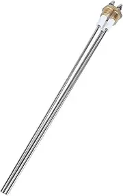 Water Level Sensor Probe, PTFE Brass Stainless Steel Boiler Water Level Probe Sensor Gauge Electrode Rod 3 Pin