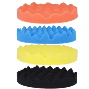 7inch(180mm) Car Sponge Buffing Pad Soft Wave Foam Pad Polishing Sponge Pads ...