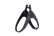 Rogz Large Black Fast Fit Utility Harness for Dogs