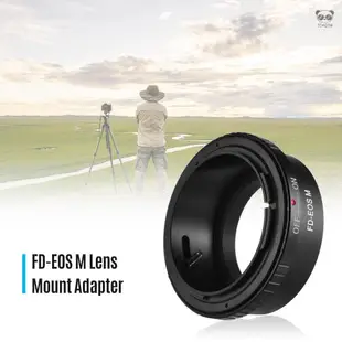Fd-eos M 鏡頭卡口轉接環適用於佳能 FD 鏡頭轉佳能 EOS M 系列相機適用於佳能 EOS M M2 M3 M